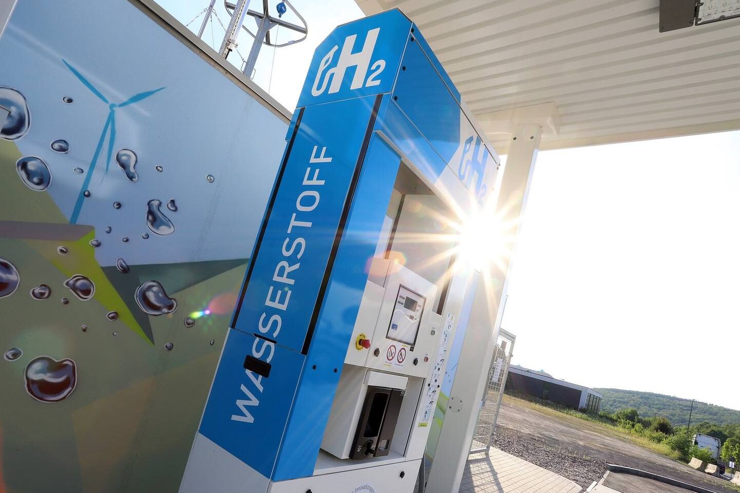 Wassersstofftankstelle